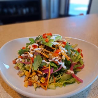 Roasted Corn Avocado Salad